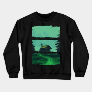 House in the Woods Crewneck Sweatshirt